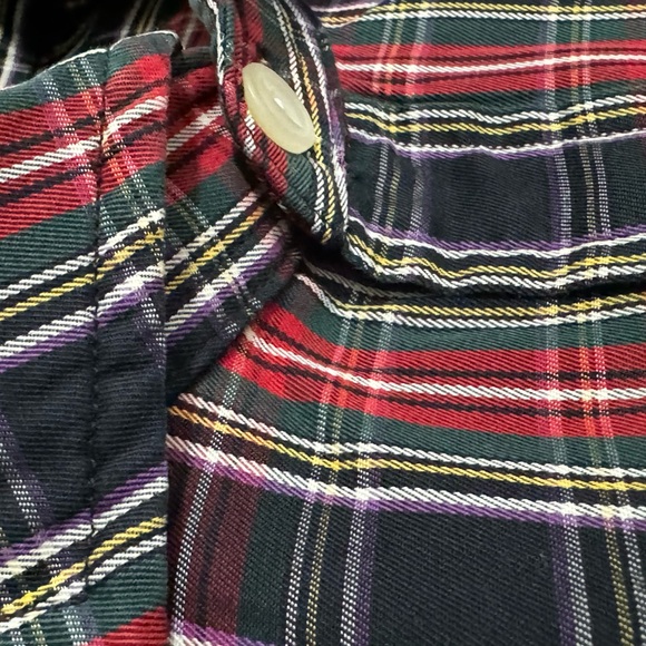 Hickey Freeman Men’s Plaid Button-Up Long Sleeve  Shirt Size Medium - Picture 3 of 6